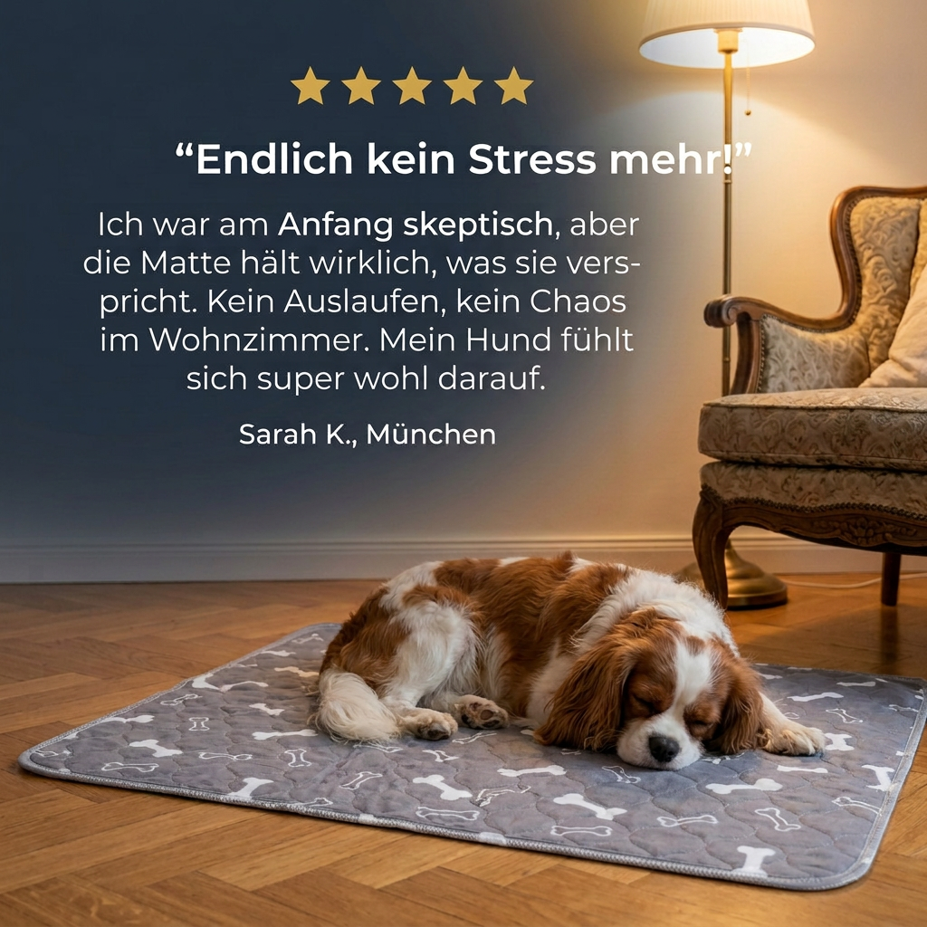 Nie wieder nasse & dreckige Sofas nach dem Spaziergang