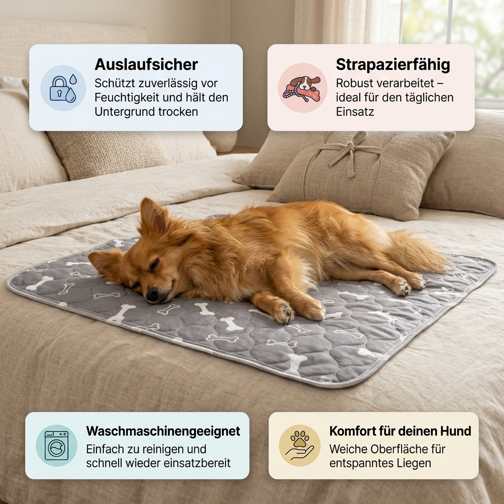 Nie wieder nasse & dreckige Sofas nach dem Spaziergang
